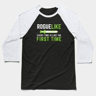 RogueLike - Video Game Humor Baseball T-Shirt